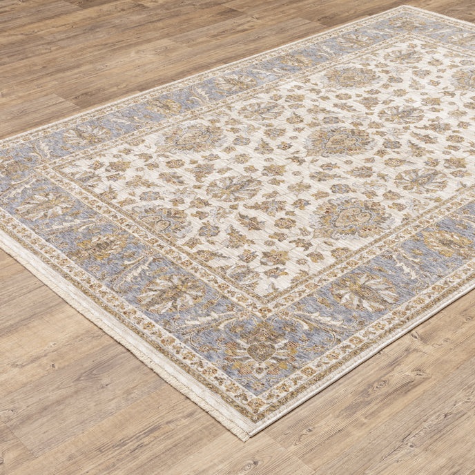 Oriental Weavers Maharaja 5091Z Ivory/Blue Area Rug