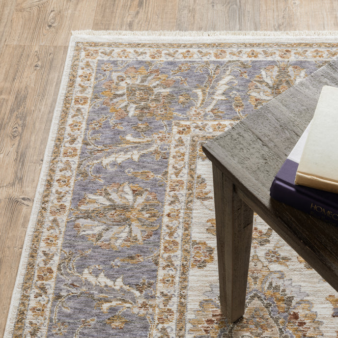 Oriental Weavers Maharaja 5091Z Ivory/Blue Area Rug