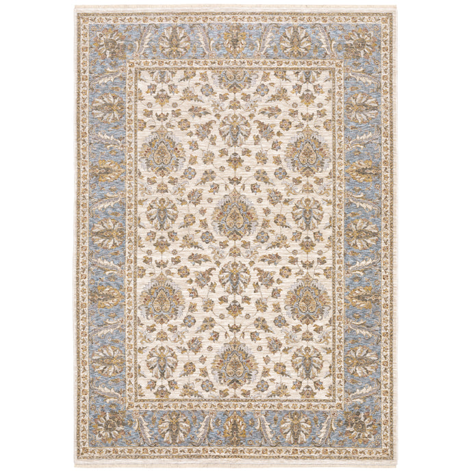 Oriental Weavers Maharaja 5091Z Ivory/Blue Area Rug