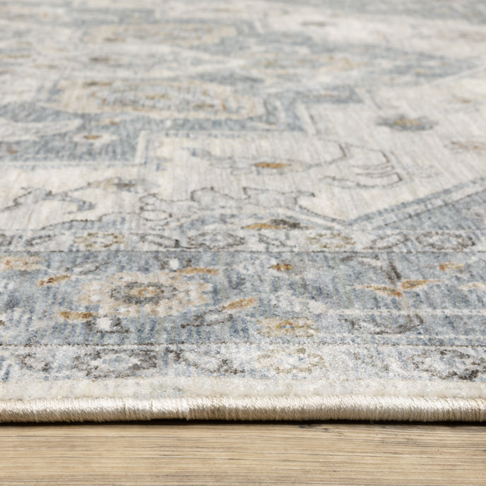Oriental Weavers Maharaja 51F Blue/Ivory Area Rug
