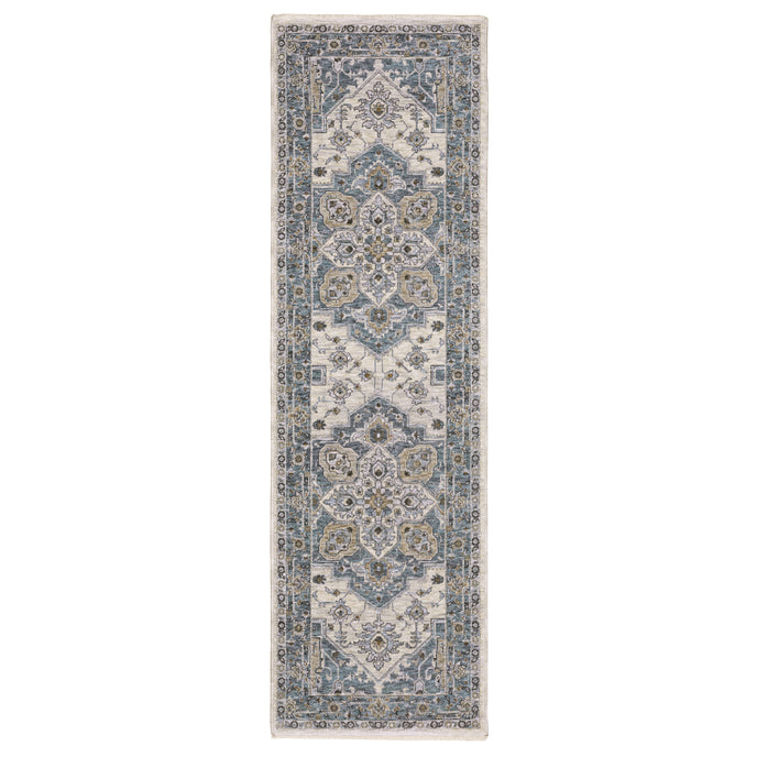 Oriental Weavers Maharaja 51F Blue/Ivory Area Rug