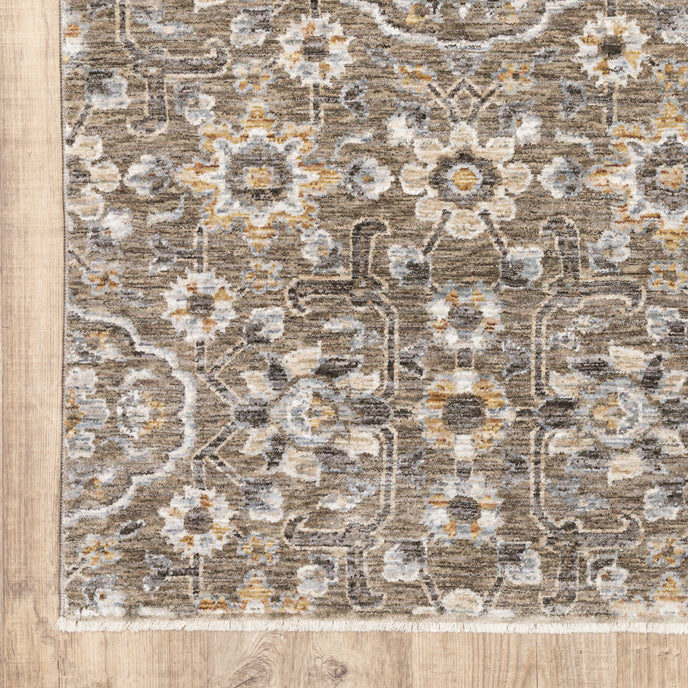 Oriental Weavers Maharaja 532D Grey/Gold Area Rug