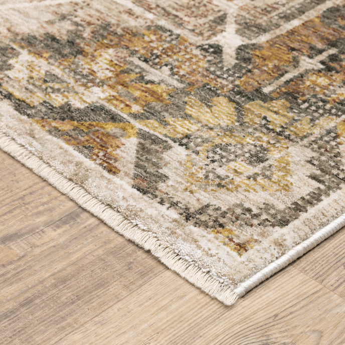 Oriental Weavers Maharaja 661C Gold/Brown Area Rug