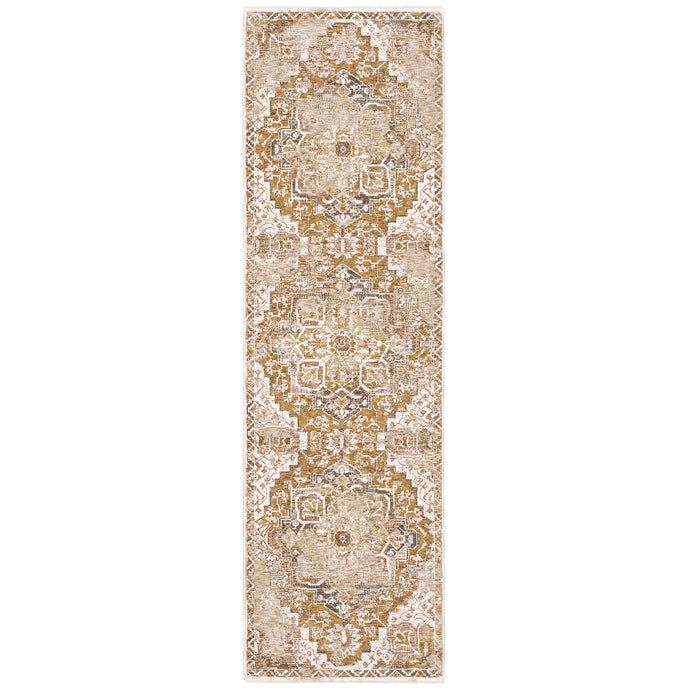 Oriental Weavers Maharaja 661C Gold/Brown Area Rug