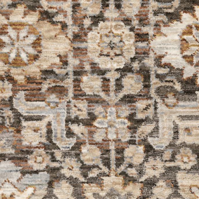Oriental Weavers Maharaja 71N Charcoal/Ivory Area Rug