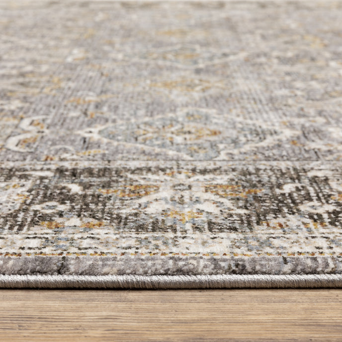 Oriental Weavers Maharaja 91E Grey/Blue Area Rug