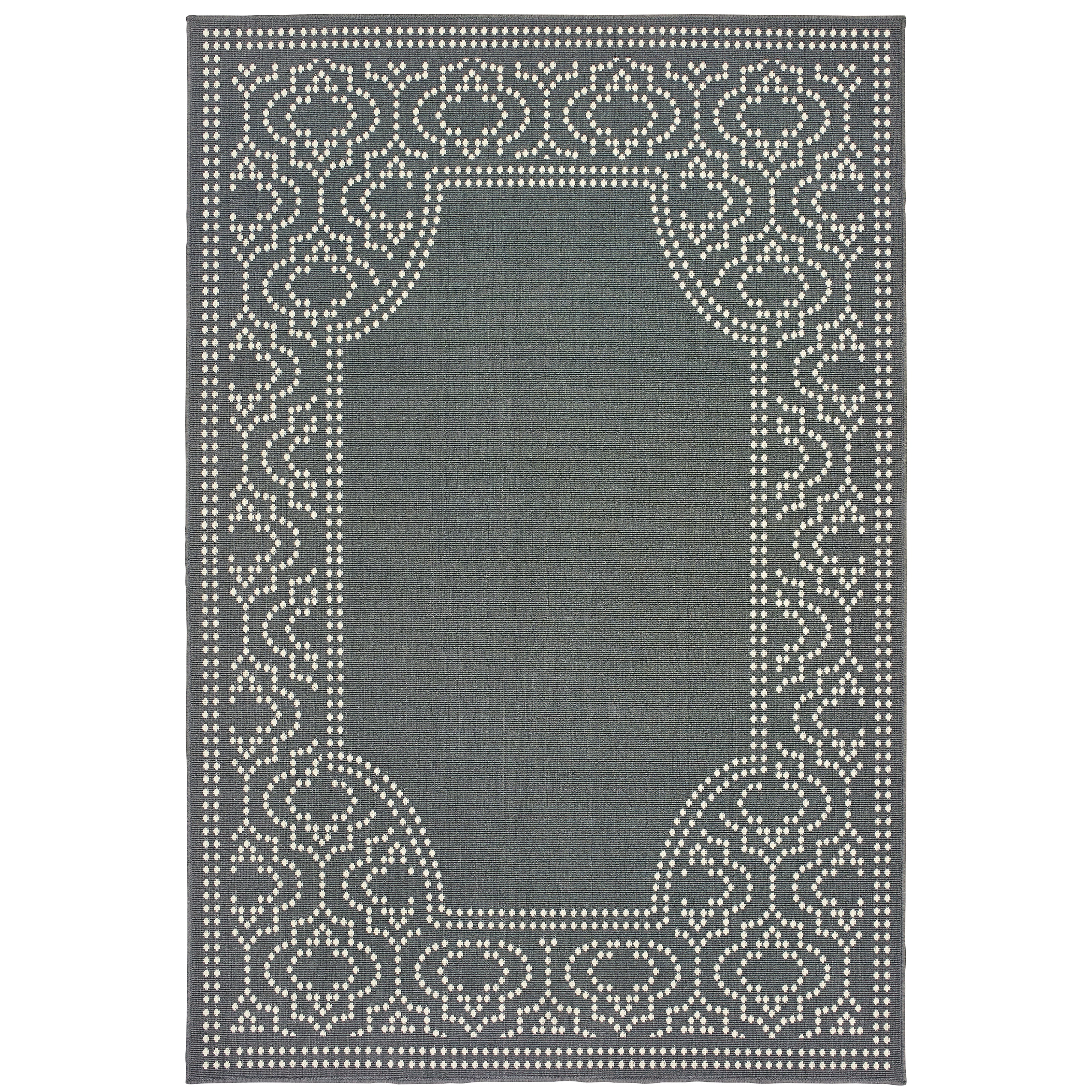 Oriental Weavers Marina 1247X Grey/Ivory Area Rug