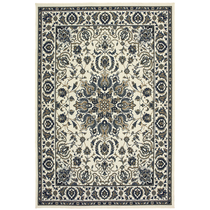 Oriental Weavers Marina 1248W Ivory/Navy Area Rug