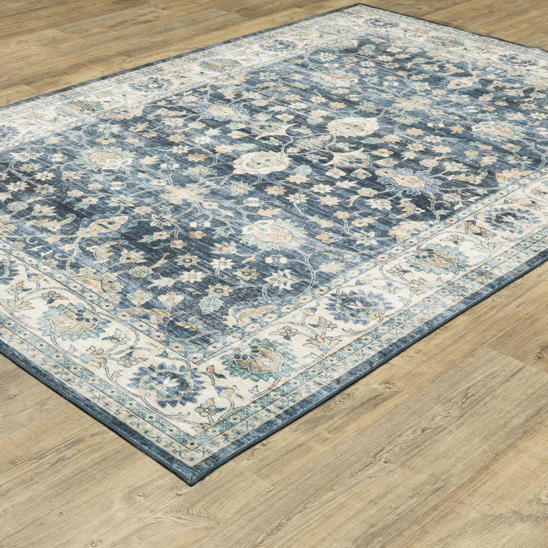 Oriental Weavers Sumter SUM02 Blue/Ivory Area Rug