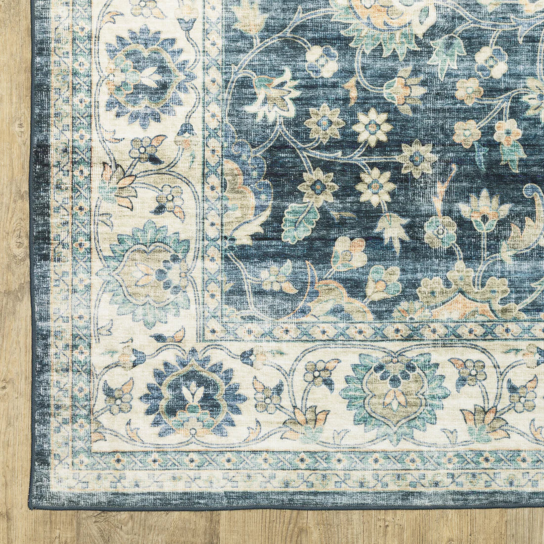 Oriental Weavers Sumter SUM02 Blue/Ivory Area Rug