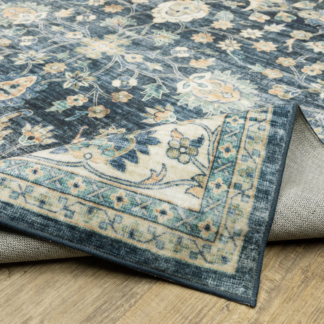 Oriental Weavers Sumter SUM02 Blue/Ivory Area Rug