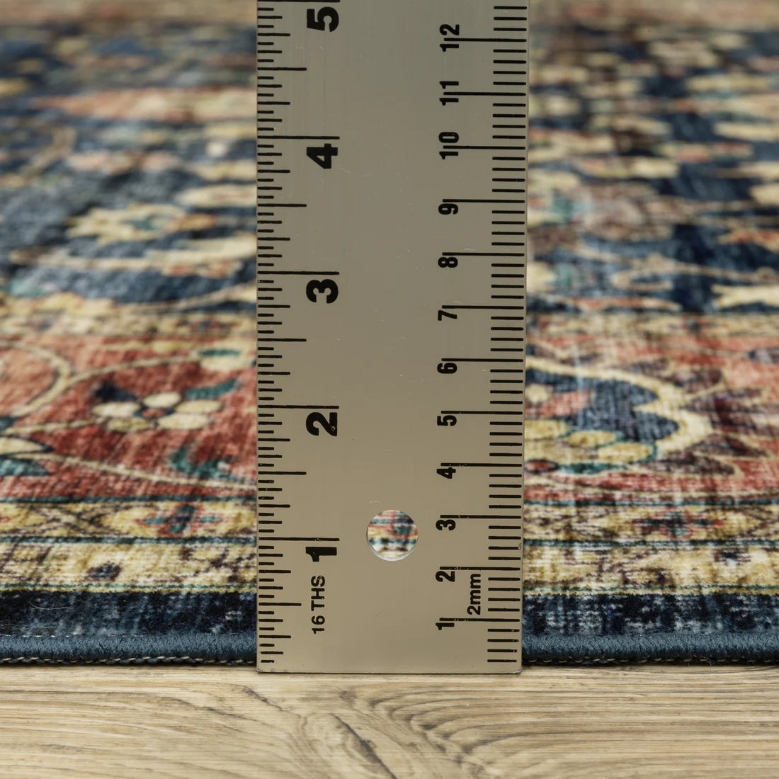Oriental Weavers Sumter SUM04 Blue/Rust Area Rug