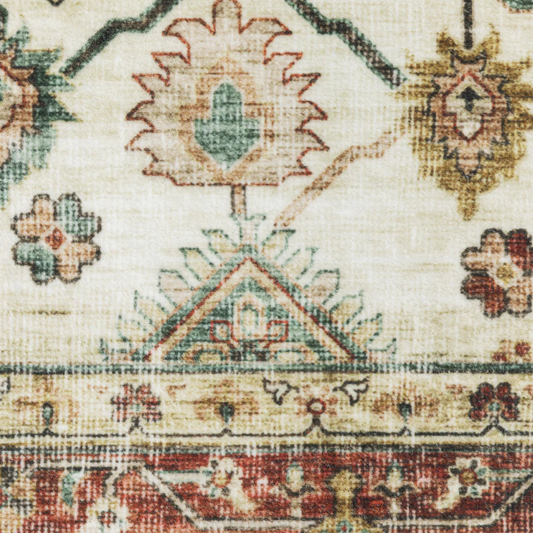 Oriental Weavers Sumter SUM05 Ivory/Red Area Rug