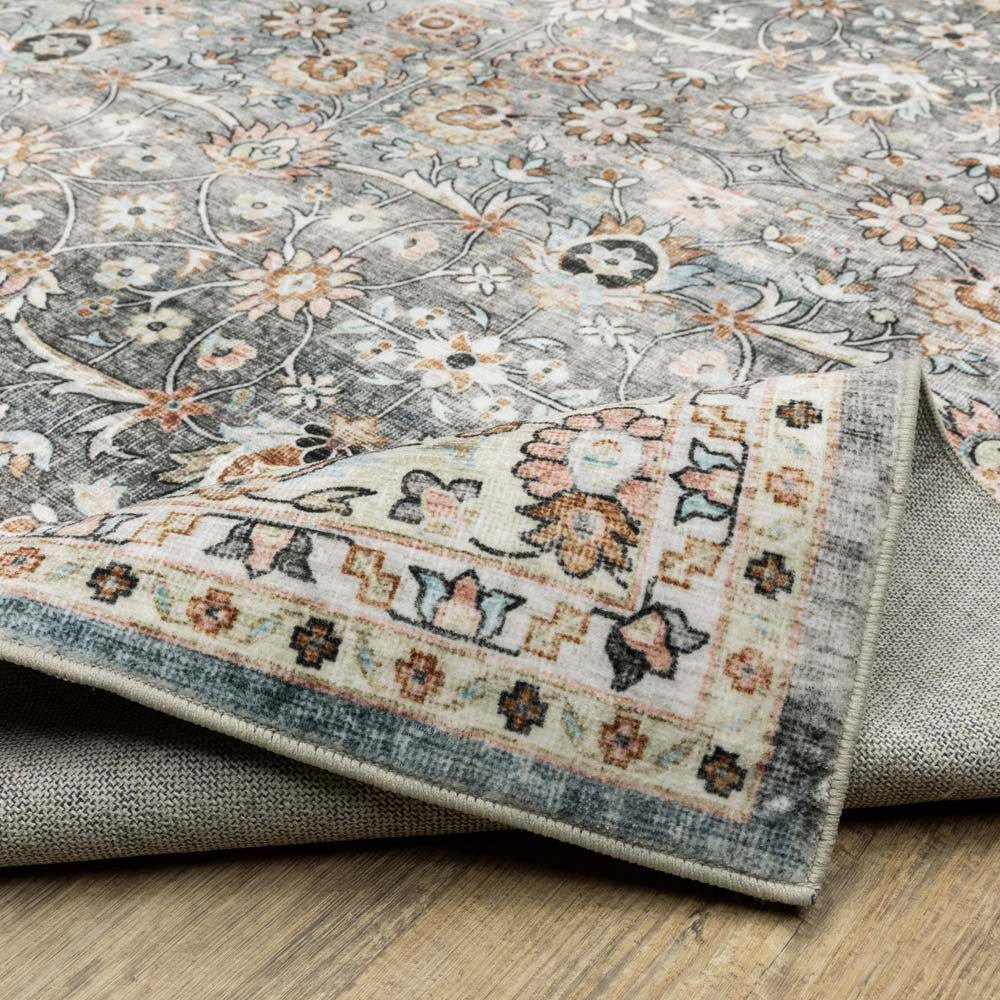 Oriental Weavers Sumter SUM07 Grey/Ivory Area Rug