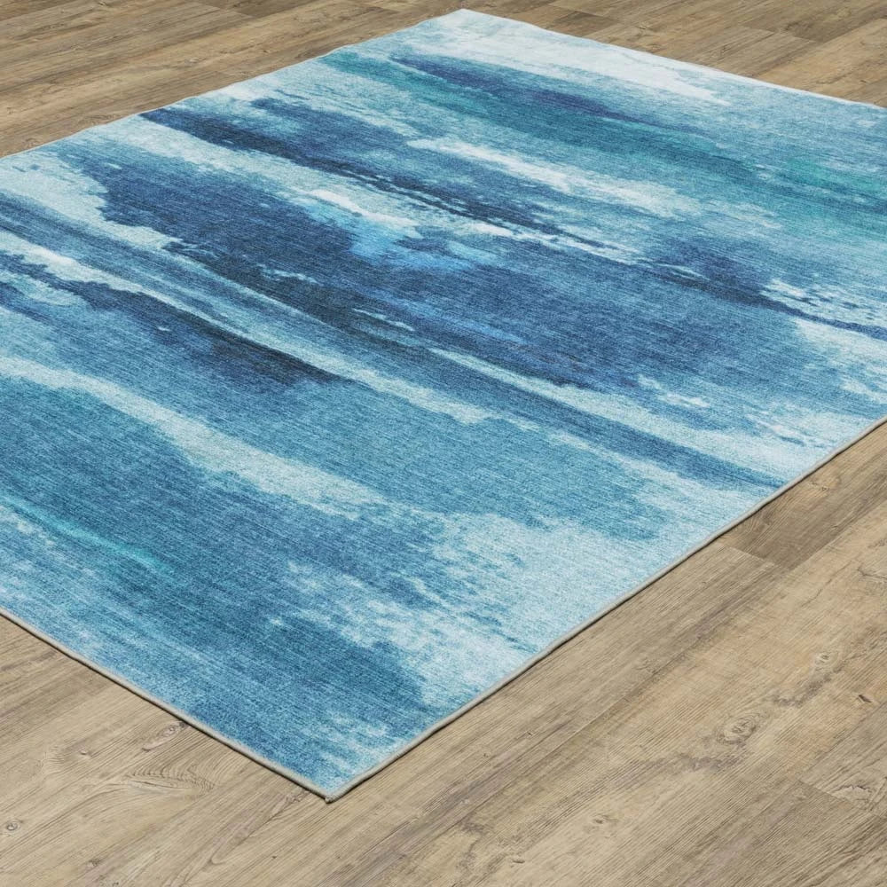 Oriental Weavers Sumter SUM10 Blue/Blue Area Rug