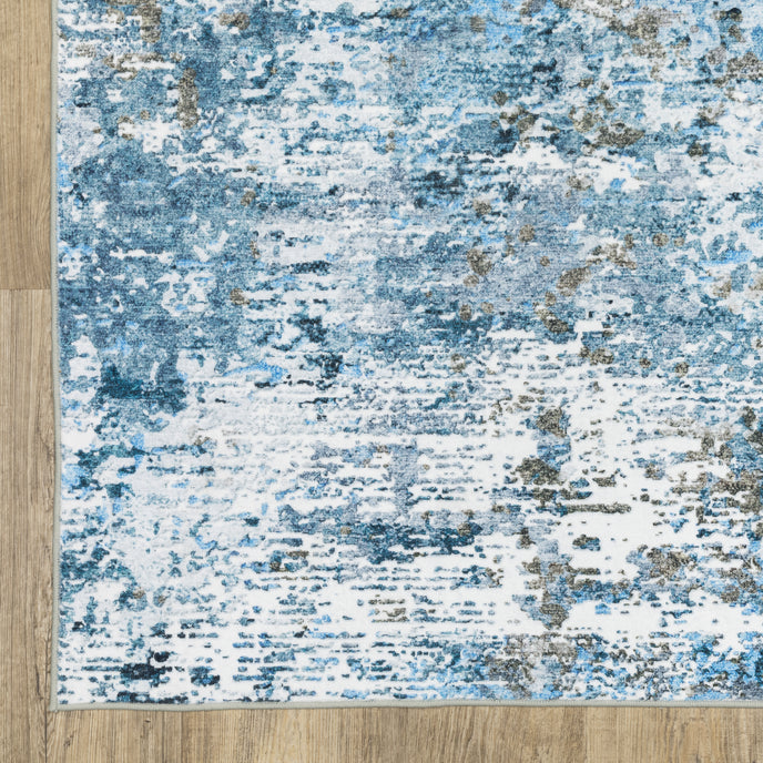 Oriental Weavers Sumter SUM14 Blue/Ivory Area Rug