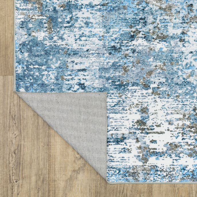 Oriental Weavers Sumter SUM14 Blue/Ivory Area Rug