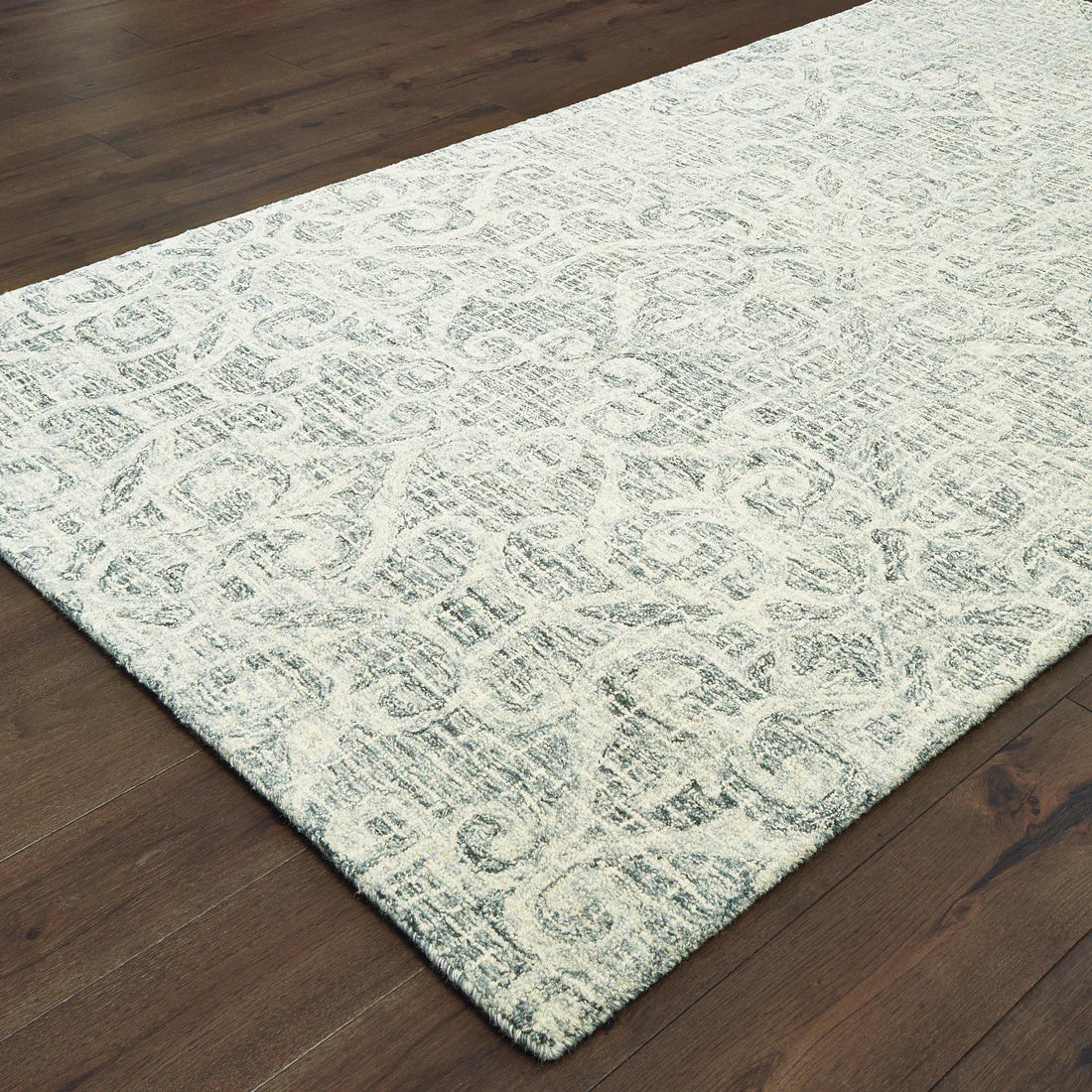 Oriental Weavers Tallavera 55602 Grey/Ivory Area Rug