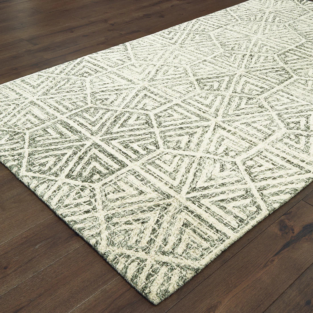 Oriental Weavers Tallavera 55605 Grey/Ivory Area Rug