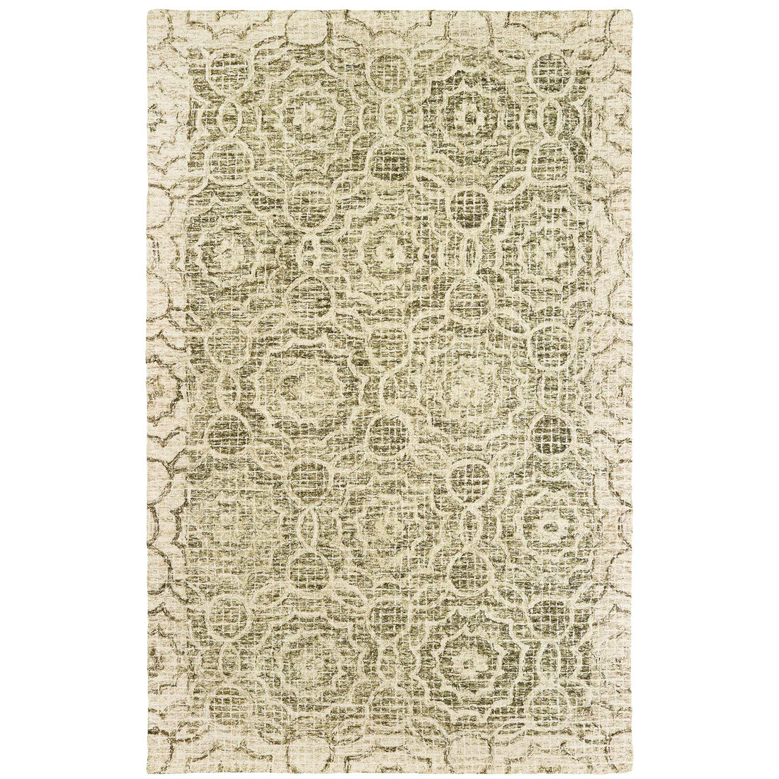 Oriental Weavers Tallavera 55606 Green/Ivory Area Rug