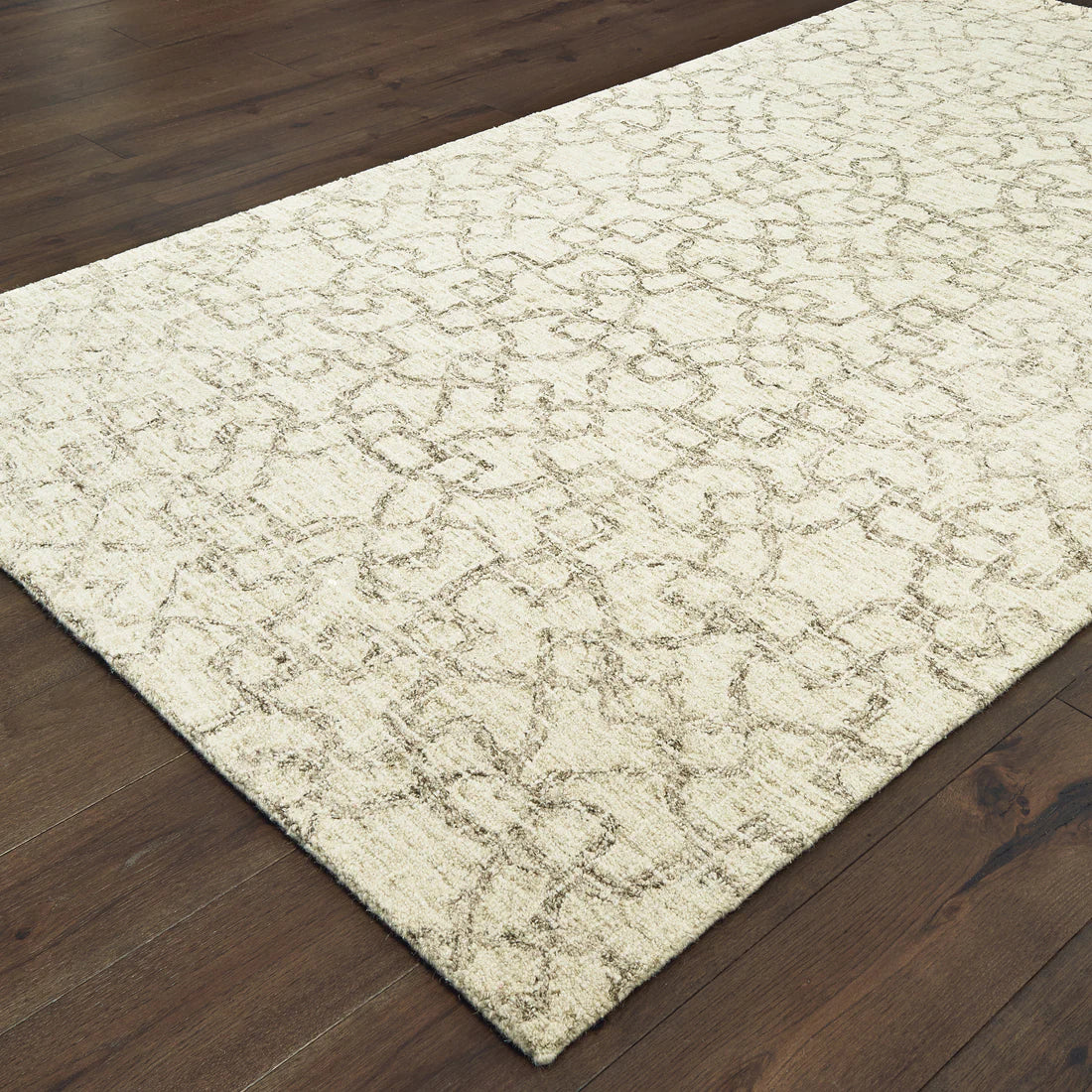 Oriental Weavers Tallavera 55608 Tan/Ivory Area Rug