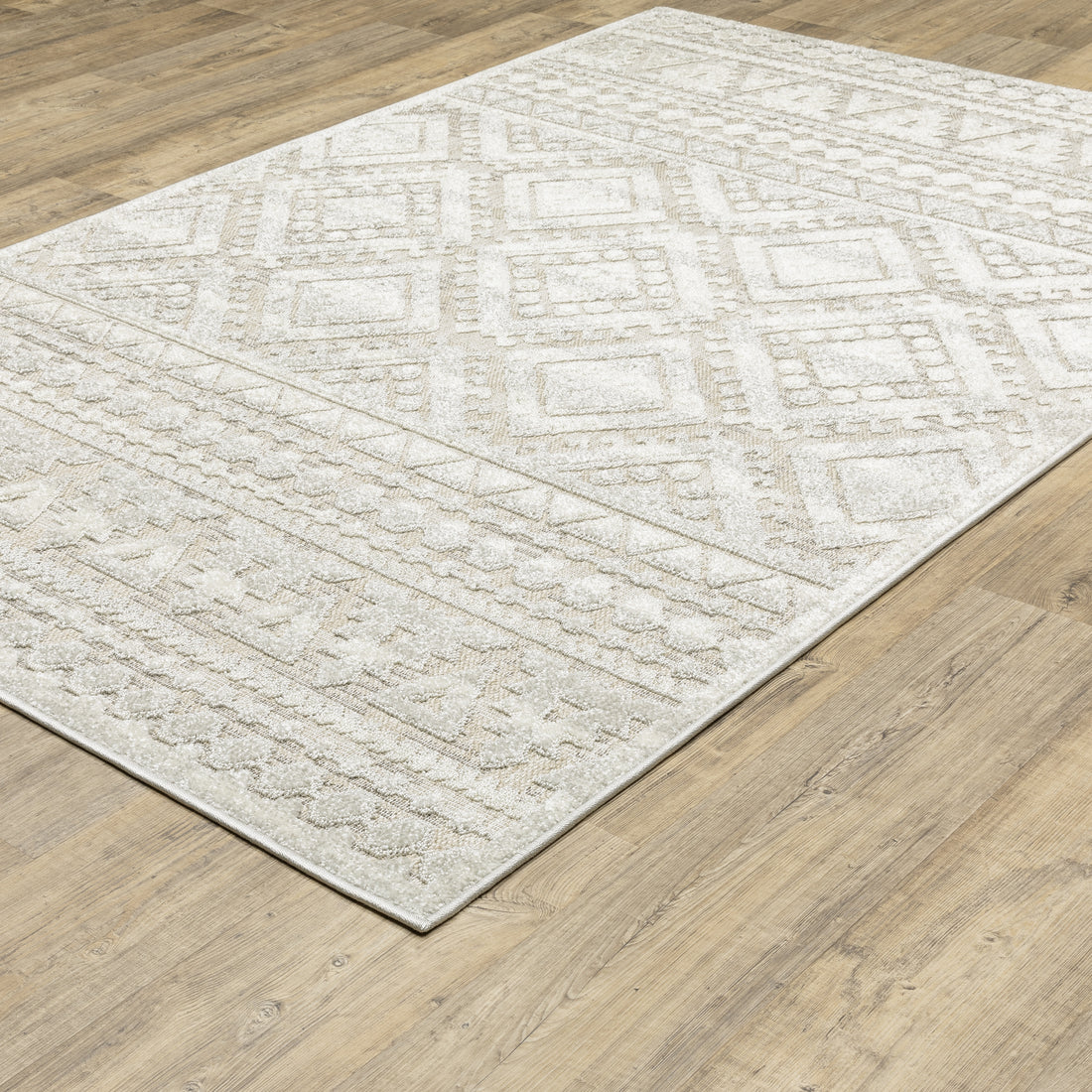 Oriental Weavers Tangier TAN01 Beige/Ivory Area Rug