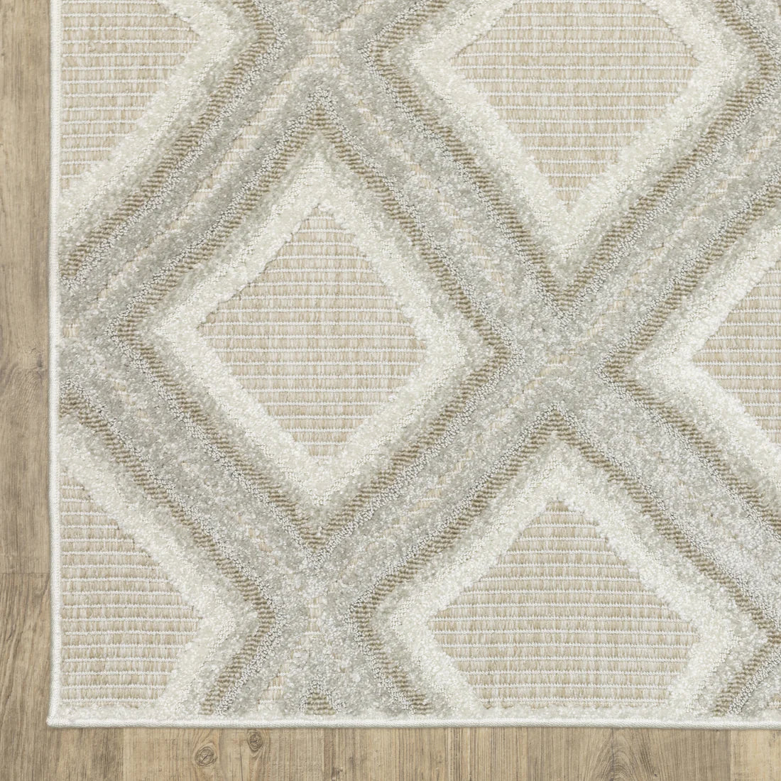 Oriental Weavers Tangier TAN04 Grey/Beige Area Rug