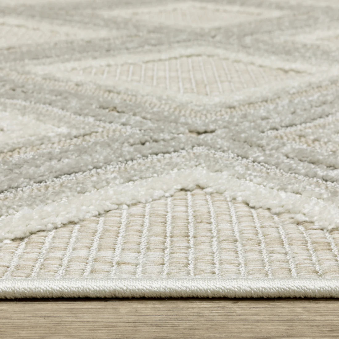 Oriental Weavers Tangier TAN04 Grey/Beige Area Rug