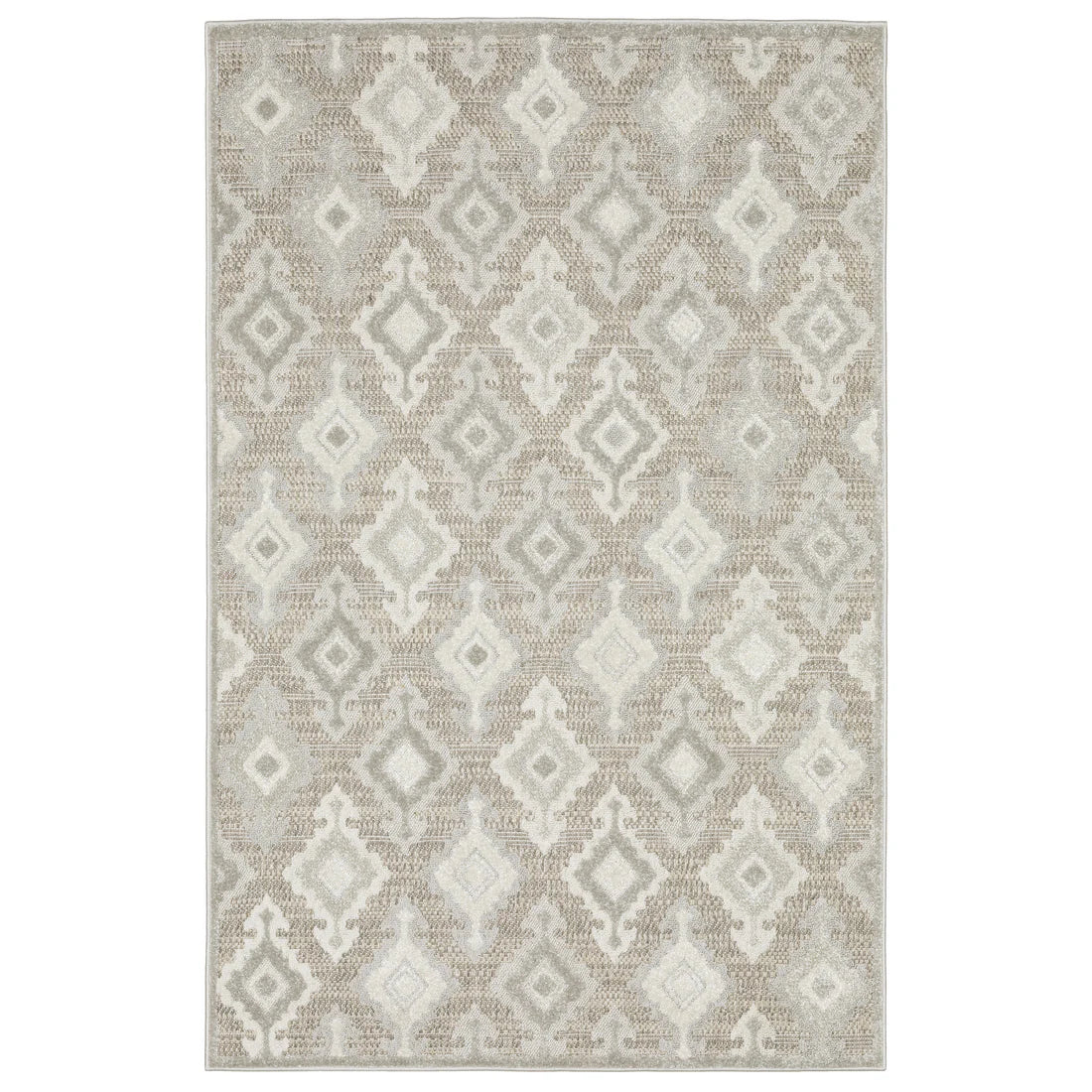 Oriental Weavers Tangier TAN08 Beige/Grey Area Rug