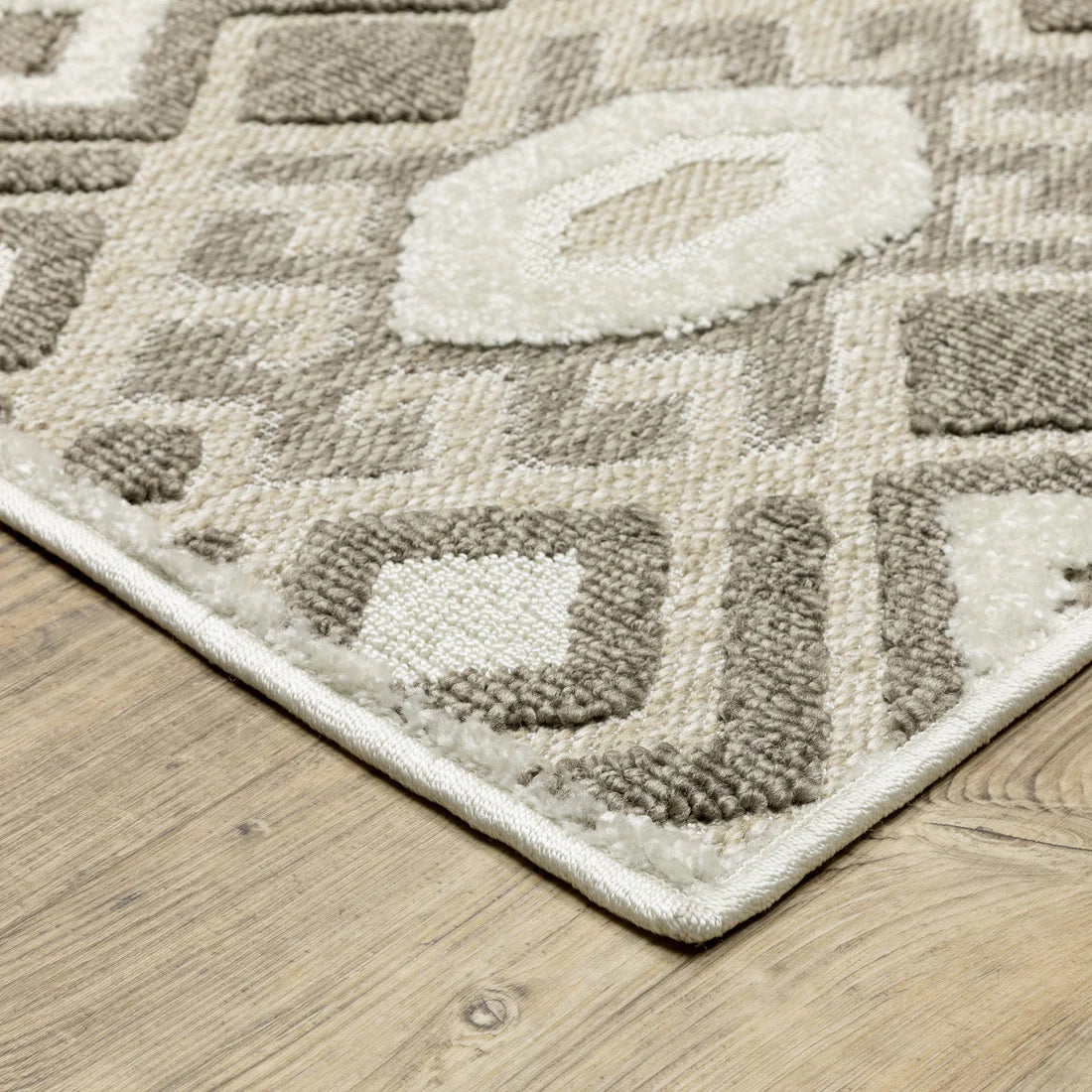 Oriental Weavers Tangier TAN10 Brown/Beige Area Rug