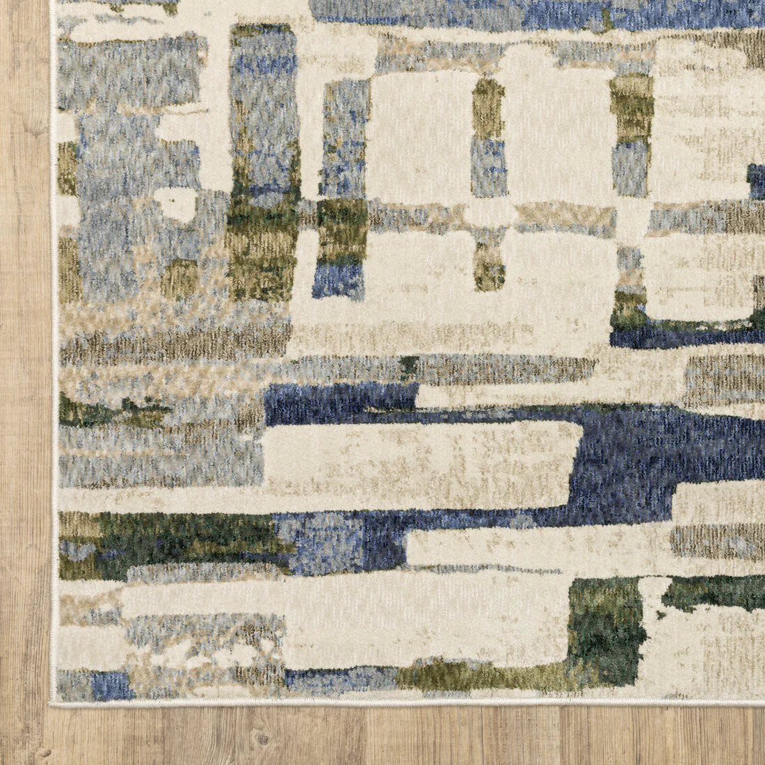 Oriental Weavers Tisdell TIS01 Blue/Green Area Rug
