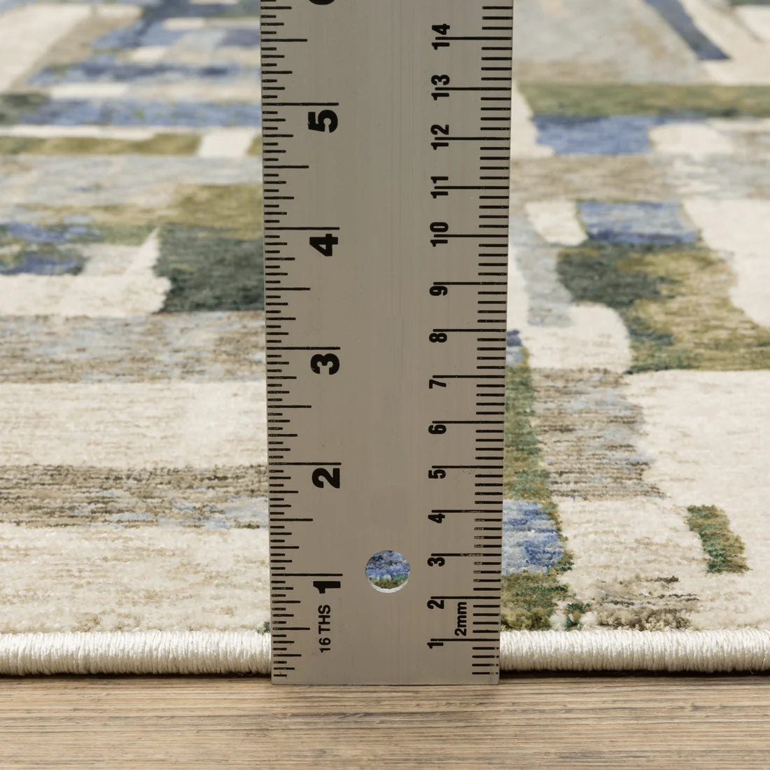Oriental Weavers Tisdell TIS01 Blue/Green Area Rug
