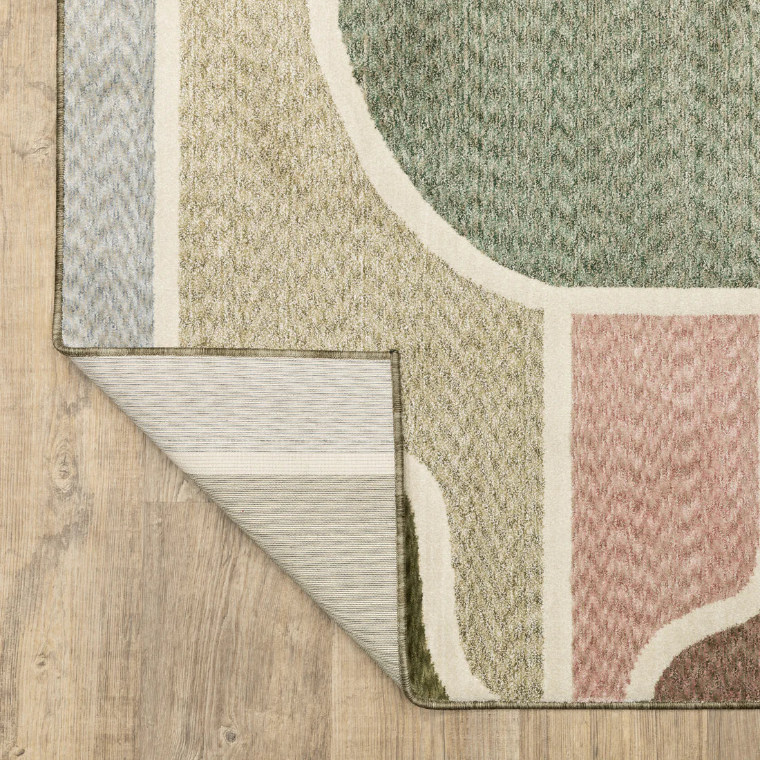 Oriental Weavers Tisdell TIS02 Green/Multi Area Rug