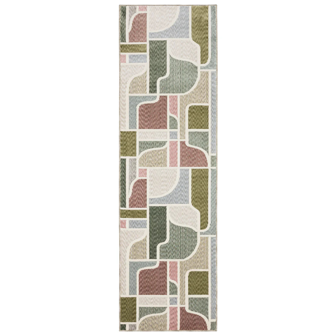 Oriental Weavers Tisdell TIS02 Green/Multi Area Rug