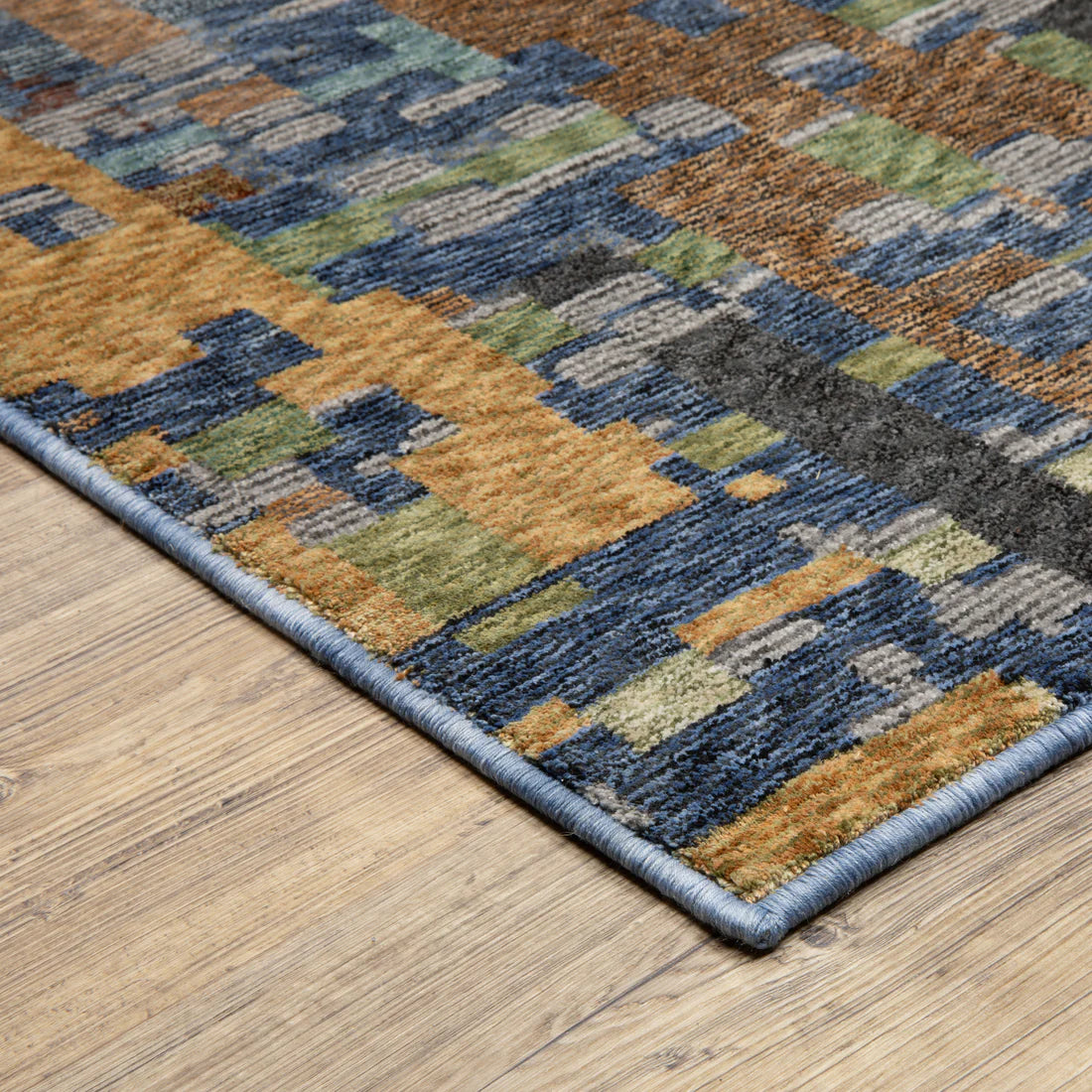 Oriental Weavers Tisdell TIS03 Blue/Multi Area Rug