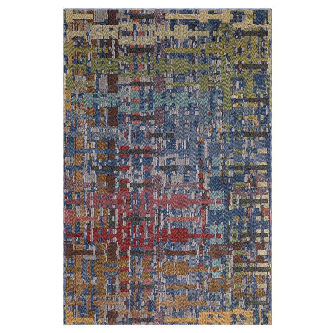 Oriental Weavers Tisdell TIS03 Blue/Multi Area Rug