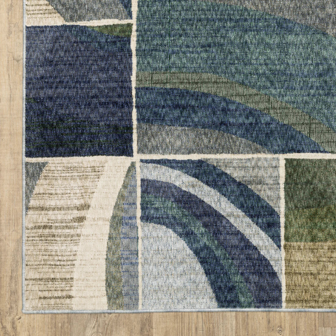 Oriental Weavers Tisdell TIS06 Blue/Green Area Rug
