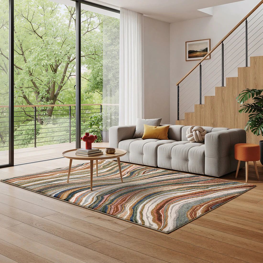 Oriental Weavers Tisdell TIS08 Multi/Multi Area Rug