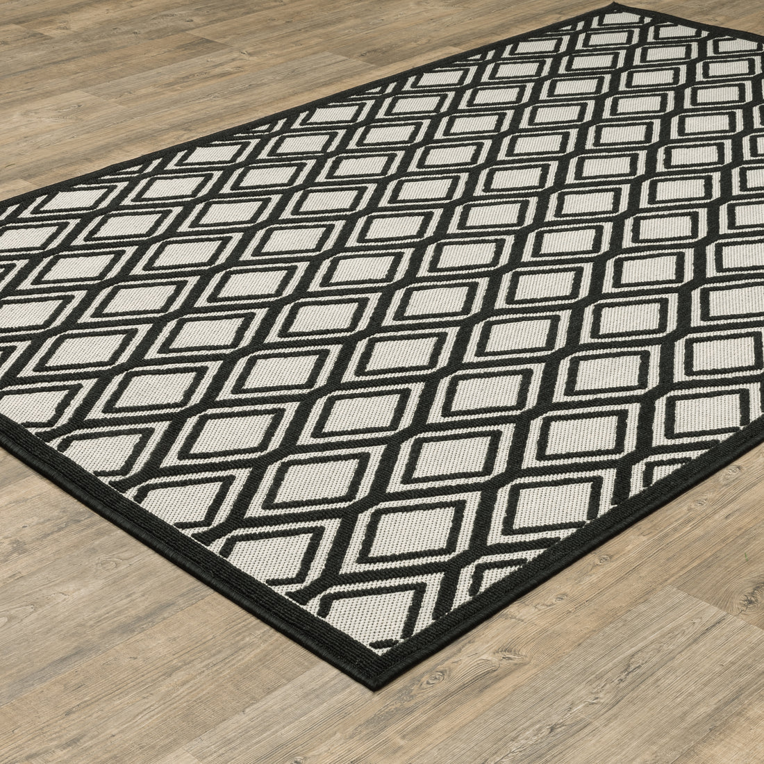 Oriental Weavers Torrey 4151G Beige/Black Area Rug