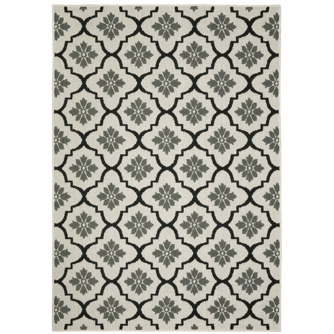 Oriental Weavers Torrey 5562E Beige/Black Area Rug