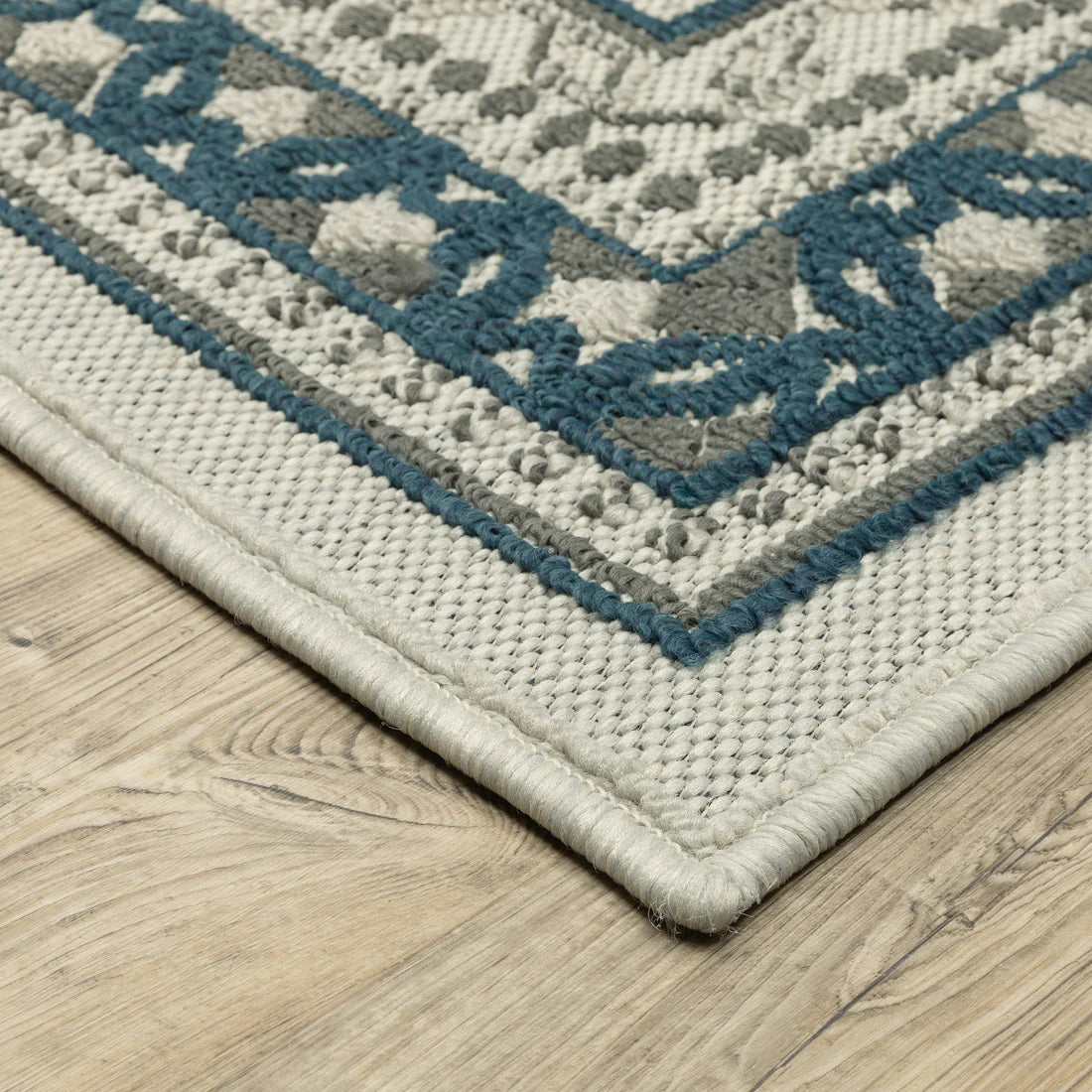 Oriental Weavers Torrey 8020W Beige/Blue Area Rug