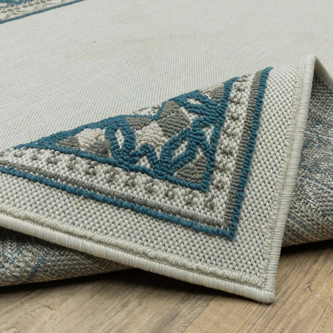 Oriental Weavers Torrey 8020W Beige/Blue Area Rug