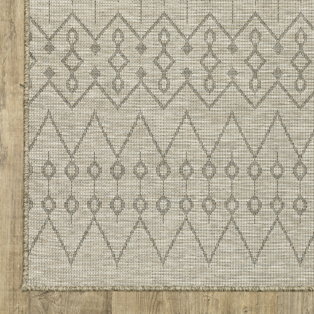 Oriental Weavers Tortuga TR04A Beige/Black Area Rug