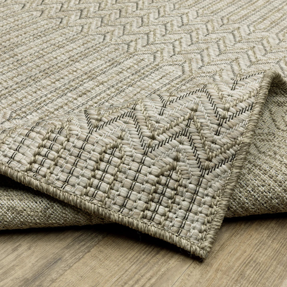 Oriental Weavers Tortuga TR09A Beige/Black Area Rug