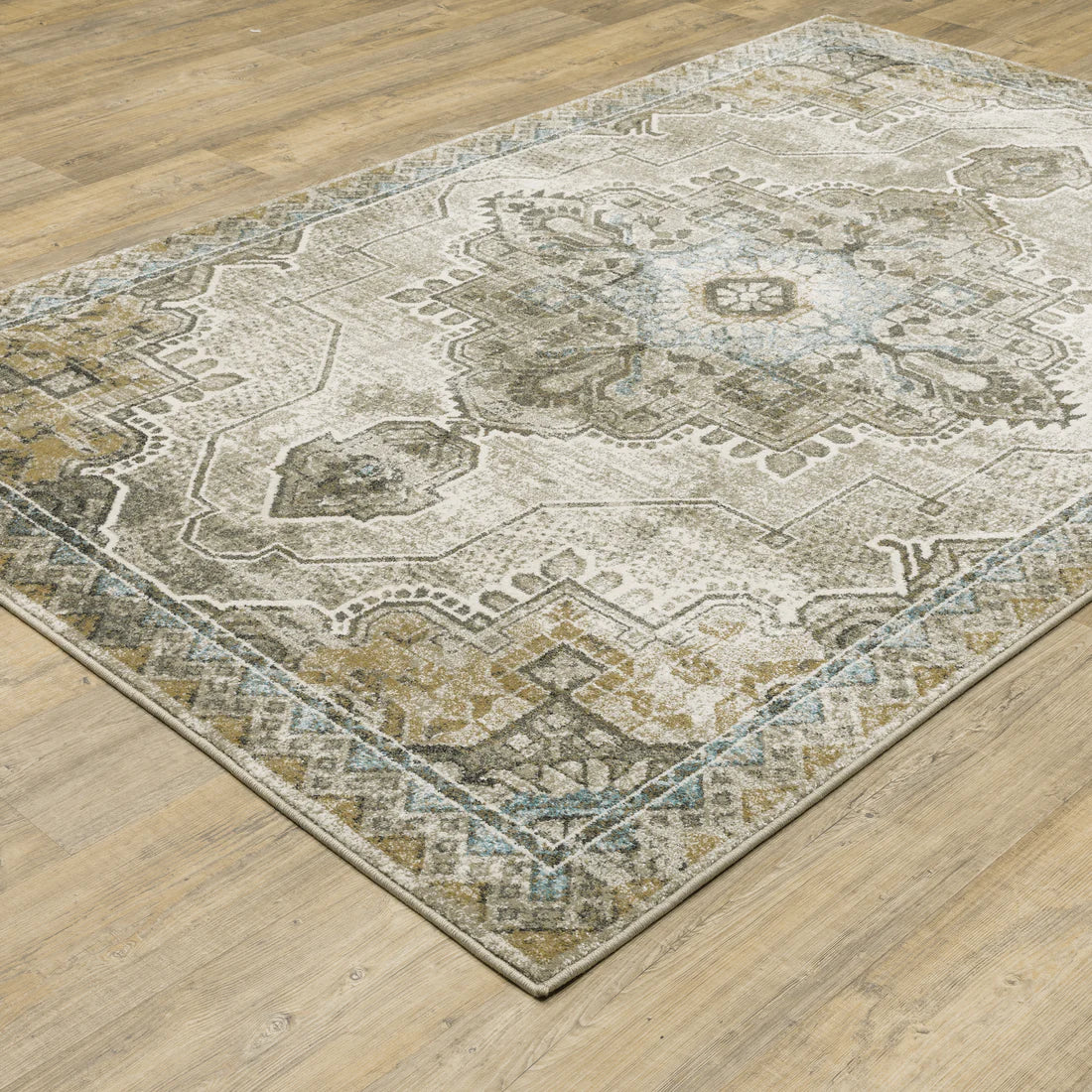 Oriental Weavers Venice 1104W Grey/Blue Area Rug