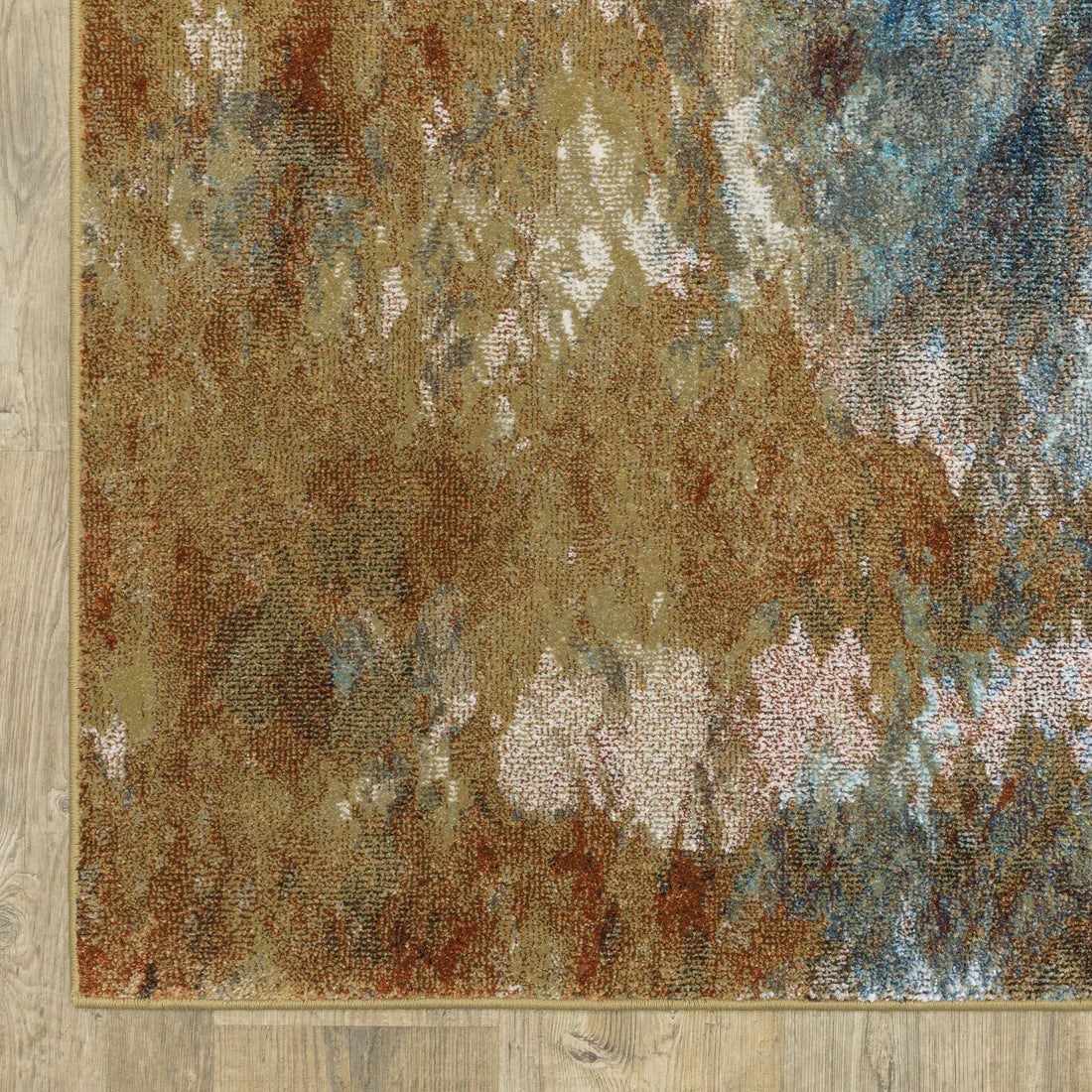 Oriental Weavers Venice 8123X Blue/Gold Area Rug