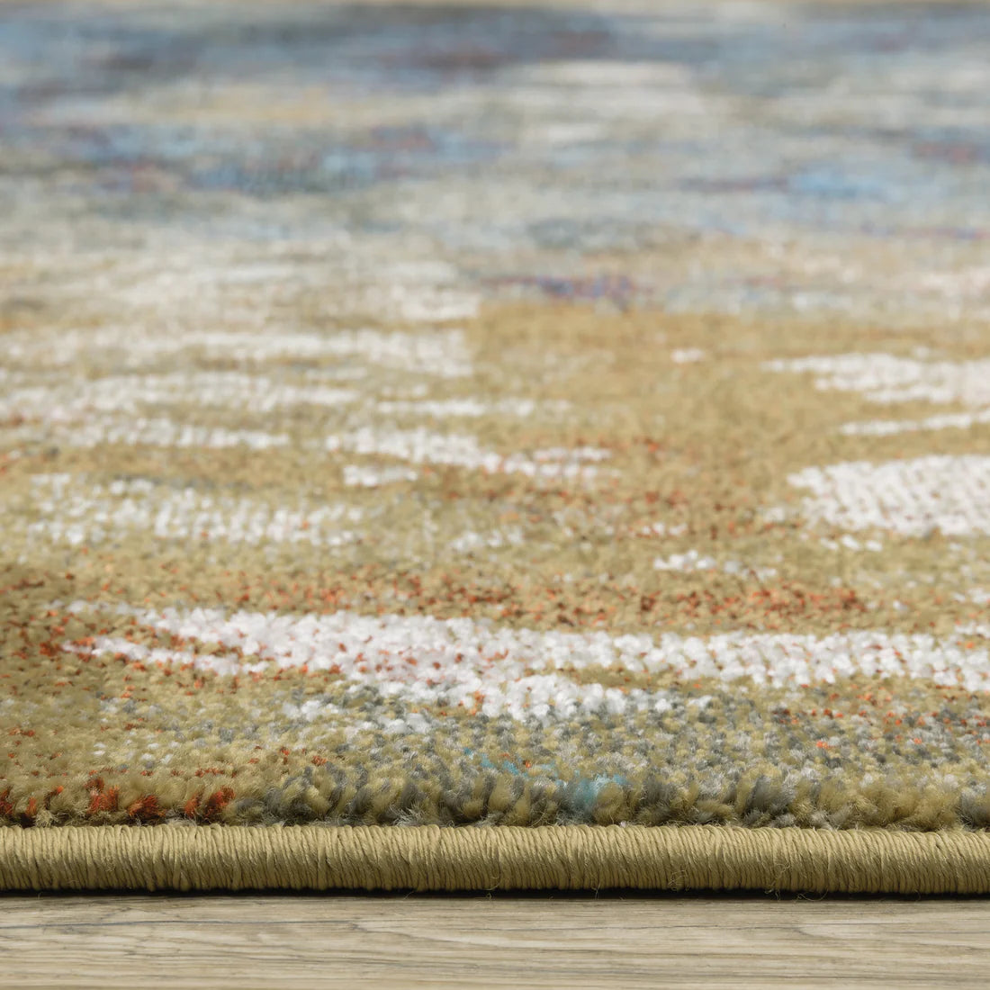 Oriental Weavers Venice 8123X Blue/Gold Area Rug