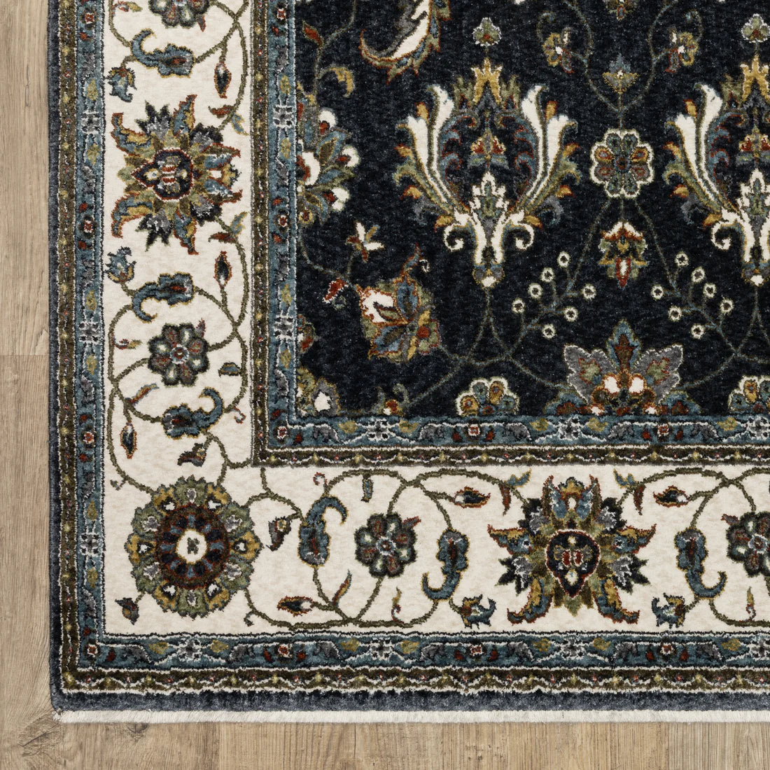 Oriental Weavers Vivian VI03A Blue/Ivory Area Rug