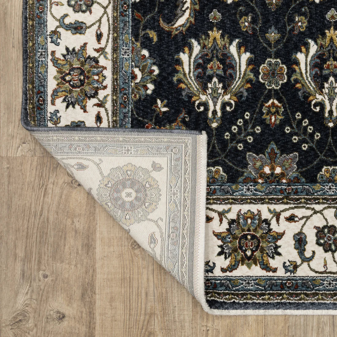Oriental Weavers Vivian VI03A Blue/Ivory Area Rug