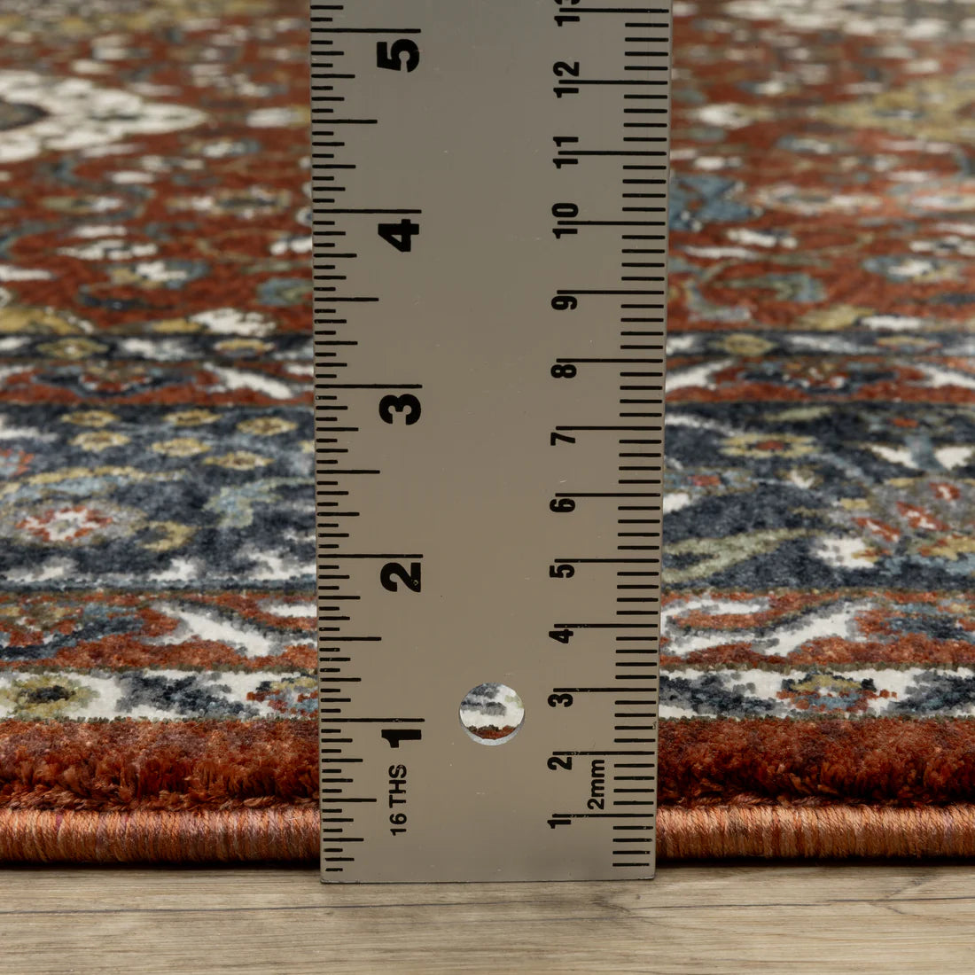Oriental Weavers Vivian VI04B Red/Navy Area Rug